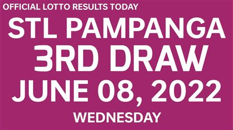 stl pampanga result 2022|STL Pampanga Result May 2022.